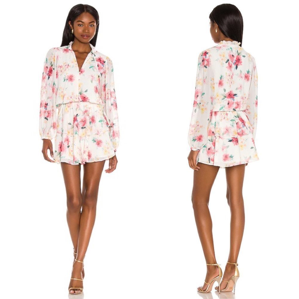 Yumi Kim Paradise Villa Ivory Love Always Dress Floral Small Retail Price: $228